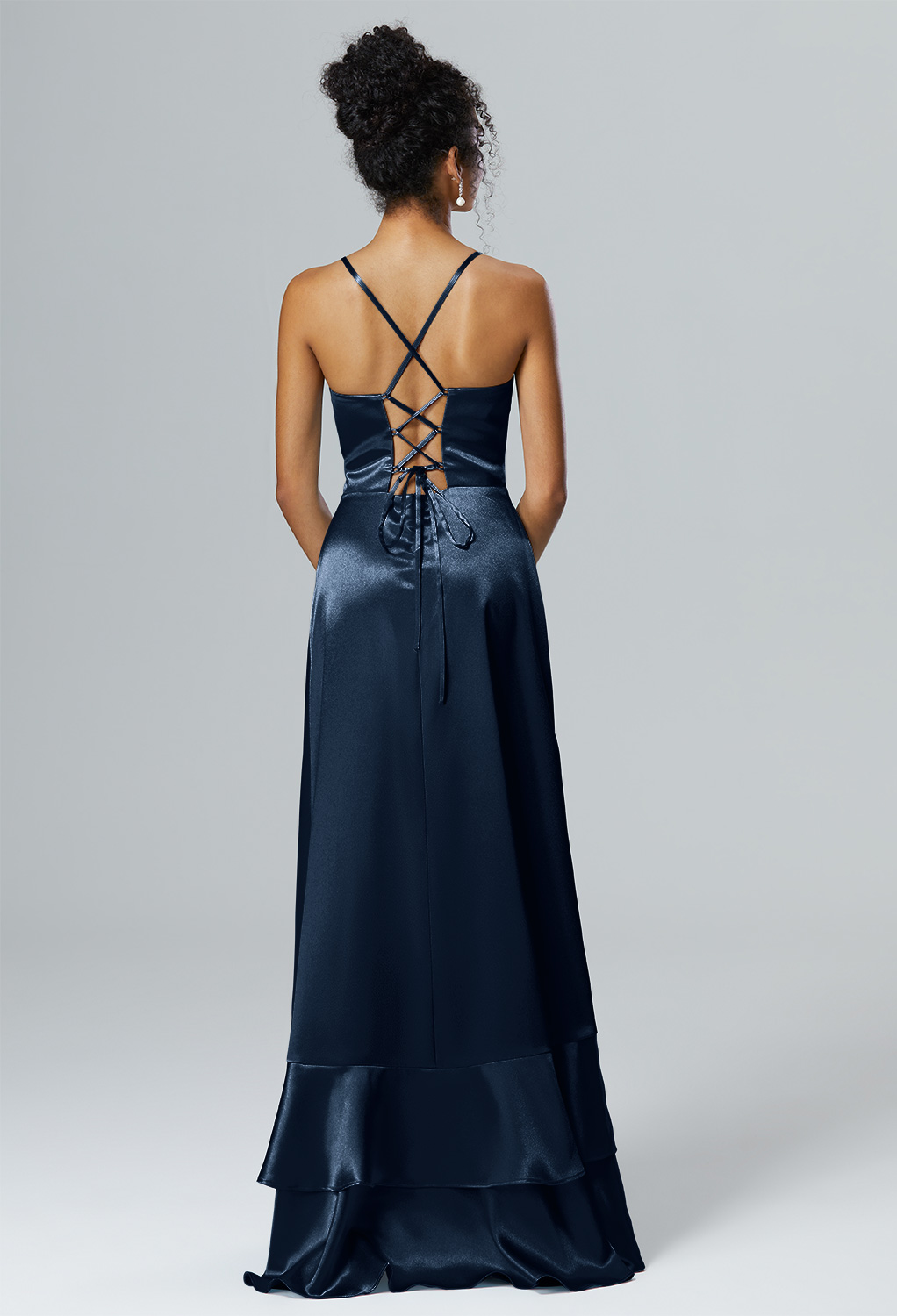 AW Marguerite Dark Navy  Spring Wedding Guest Dresses